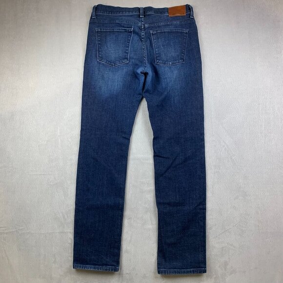 Mott & Bow Mens Pants 32 Blue Jeans Slim Crosby Tapered Cotton Stretch 32x31 - Picture 9 of 12